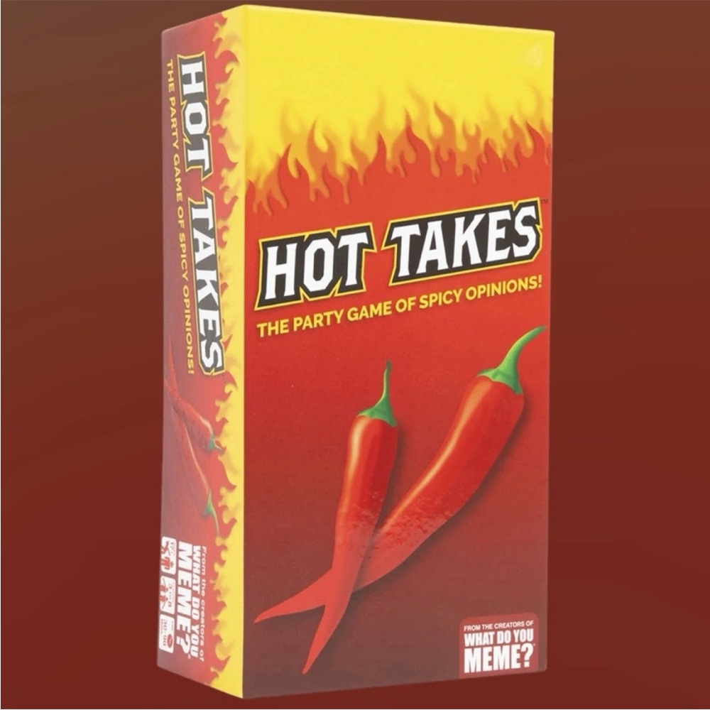 Hot Takes Party Game - adult NWT